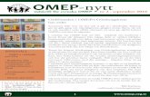 OMEP-nytt1] kopia.pdf · 2017-01-23 · Temat för höstens föreläsningar som Göteborgskretsen arrangerar OMEP OMEP-nytt 1 INNEHÅLL - OMEP:s världsråd, juli 2016 - Berättelser