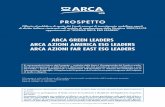 ARCA GREEN LEADERS ARCA AZIONI AMERICA ESG LEADERS ARCA … · 2020-04-23 · PARTE I DEL PROSPETTO CARATTERISTICHE DEI FONDI E MODALITÀ DI PARTECIPAZIONE ARCA GREEN LEADERS ARCA