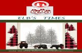 ELB’S TIMES · Το δεìπνο της παραμονής των χριστουγέννων είναι πολύ σημαντικό.Ολοι μαζεμένοι γύρω από το