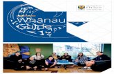Whānau Guide - University of Otago · Kia ora, and a very warm welcome to all Māori students who are thinking about choosing the University of Otago as your study destination. We