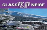 Livret 2019 Classes De neige - Vandœuvre-lès-Nancy · Livret 2019 Classes De neige - Alpes - Chère Madame, Cher Monsieur, J’ai le plaisir de vous présenter le livret « classes