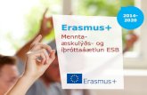 Erasmus+ · Erasmus+ meira fé, fleira fólk, fjölbreytt tækifæri 40% aukning á fjármagni frá fyrri áætlun 15 milljarðar evra til ársins 2020 4 milljónir manna á faraldsfæti