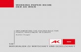 WORKING PAPER-REIHE DER AK WIEN...public investment to be growth enhancing also in the long run, the neglect of public investment will most probably decrease the growth potential of