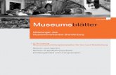 Mitteilungen des Museumsverbandes Brandenburg...Museumsblätter – Mitteilungen des Museumsverbandes Brandenburg Herausgegeben vom Museumsverband des Landes Brandenburg e.V. Am Bassin