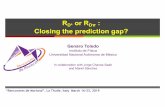 RD* or RDد€ Closing the prediction gap? J. E. Chavez-Saab and Genaro Toledo PRD 98, 056014 (2018). We