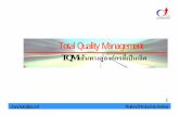Total Quality Management¸—ุก...Total Quality Management. 2 chanchai@ftpi.or.th Thailand Productivity Institute 1.Guide to TQM แนะนําสู ระบบTQM. 3 chanchai@ftpi.or.th
