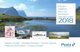 Vøruskrá Salgsliste Stock List 2018Postal Service 40 Jahre Postverk Føroya 40 ans de Postverk Føroya Design: Posta PPS000416 DKK 26,00 ca €3,65 Date of issue: 27-02-2017 FO 847-852