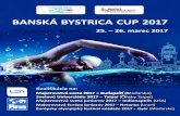 BANSKÁ BYSTRICA · Splash Meet Manager, 11.47828 Registered to Slovenská plavecká federácia 26.03.2017 12:45 - Strana 1. Banská Bystrica Cup Banská Bystrica, 25. - 26.3.2017