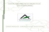CATÁLOGO RECOLHA SELECTIVA DE INTERIORES · 2016-01-05 · CATÁLOGO RECOLHA SELECTIVA INTERIORES 3 RECOLHA SELECTIVA/INTERIORES ECOMOD OFFICE A solução para o escritório Para