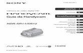 Guia da Handycam Gravação/Reprodução 26 - Sony · 3-286-589-42(1)© 2008 Sony Corporation Câmera de vídeo digital HD Guia da Handycam HDR-SR11/SR12 Desfrutando da câmera de