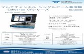 マルチチャンネル シングルビーム測深機 Echotrac CVシリーズ · 2019-09-24 · 株式会社 ハイドロシステム開発 MULTI-CHANNEL HYDROGRAPHIC ECHO SOUNDER
