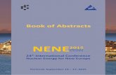 Book of Abstracts - nss.si · Book of Abstracts 24th International Conference Nuclear Energy for New Europe v Welcome Nuclear Society of Slovenia welcomes you at the traditional meeting