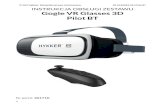 HYKKER ZESTAW Gogle VR Glasses 3D i Pilot steruj cy BT ... · Okulary VR GLASSES 3D w połączeniu ze smartfonem pozwalają zanurzyć się w świat wirtualnej rzeczywistości. Dzięki