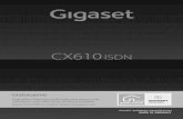 Gigaset CX610-CX610A ISDN...1 Gigaset CX610 ISDN – více než jen telefonování Gigaset CX610 ISDN / IM-Ost CS / A31008-N430-R601-1-TK19 / introduction.fm / 11.03.2011 Version 4,
