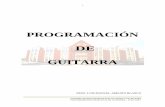 PROGRAMACIÓN DE GUITARRA · CONSERVATORIO PROFESIONAL DE MÚSICA DE RIVEIRA PROGRAMACIÓN DIDÁCTICA DE GUITARRA – 2019/ 2020 2 PRIMEIRO CURSO DE GRAO ELEMENTAL I. OBXECTIVOS 1.