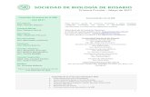 SOCIEDAD DE BIOLOGÍA DE ROSARIO - SBRsbr.org.ar/Circulares/Primera circular SBR 2017.pdf · SOCIEDAD DE BIOLOGÍA DE ROSARIO Primera Circular - Mayo de 2017 3 Informe del XVIII Congreso
