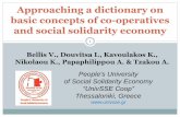 Approaching a dictionary on basic concepts of co ... · 1. General co-operative concepts and terms 2. General concepts and terms of SSE 3. Co-operatives and SSE international and