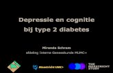 Depressie en cognitie bij type 2 diabetes€¦ · Odds ratio 95% CI p value Model 1: crude + demographics 1.81 1.37 - 2.38