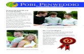 POBL PENWEDDIG Penweddig/Pobl Penweddig... · Outstanding GCSE and A-Level Results Once again Penweddig’s pupils were very successful, building on last year’s excellent results