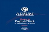 Master in English@Work · Forming questions, present, tenses, present perfect vs past simple, present perfect vs present perfect cont, narratives, modals, futures forms, conditionals