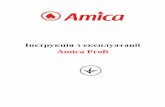 Інструкція з експлуатації - Amica. · Попереджувальні знаки та їх значення Інформація Увага Попередження