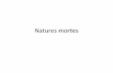 Natures mortesiencacentre.etab.ac-lille.fr/.../2017/01/natures_mortes.pdfDéfinition Terme qui désigne la représentation peinte d'objets, de fleurs, de fruits, de légumes, de gibier