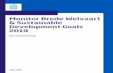 Monitor Brede Welvaart & Sustainable Development Goals 2019 · 2019-05-10 · 3.2 Thema’s in de Monitor Brede Welvaart en thema’s in het CES-meetsysteem ... In deze paragraaf