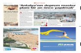 PERŞEMBE 9 EYLÜL 2010 SAYFA 15 ‘Antalya’nın deprem master ... Bayram Gazetesi... · muş olan Antik Atteleia Kentine ait Nekropol (mezarlık) alanında bulunuyor. Bu alanda,
