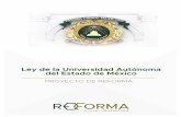 PROYECTO DE REFORMAreforma.uaemex.mx/docs/Calendario_consulta_universitaria.pdf · de trabajo del Proyecto de Reforma a la Ley que incluya las adecuaciones derivadas del resultado