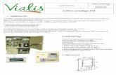 Coffret comptage S19 - Vialis · coffret S19 avec sectionnement amont (type 2), installé dans une armoire de protection et placé en limité de propriété (sans coffret de sectionnement