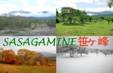 SASAGAMINE 笹ヶ 峰Sasagamine is in Myoko city, Nigata prefecture, and 220km northeast from Nagoya. The Sagsagamine Hütte is at a height of 1300 m above sea level. You can’t use