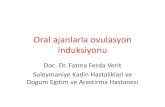 Oral ajanlarla ovulasyon induksiyonu · Suleymaniye Kadin Hastaliklari ve Dogum Egitim ve Arastirma Hastanesi . ... • Kumulatif gebelik orani %55-73 arasinda degismekte. • Ileri