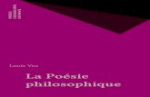 La Poésie philosophiqueexcerpts.numilog.com/books/9782130388258.pdfCHAPITRE PREMIER Poésie, philosophie, poésie philosophique Les mots de « poésie » et de « poème » désignent