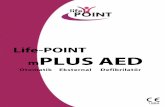Life-POINT mPLUS AED - Life-Point Defibrilatördefibrilator.net/wp-content/uploads/2018/09/mPLUS-TUR.pdf · 9- Life-POINT mPLUS AED RİTİM ve EKG ANAL İZ PERFORMANSI 10- TEK KULLANIMLIK