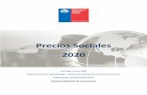 Precios Sociales Vigentes 2020 V4 - sitio.gorebiobio.cl · Precios Sociales 2020 Santiago, marzo 2020 Departamento de Metodologías - División de Evaluación Social de Inversiones