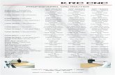 Krc Router Katalog2 - bronzreklamcilik · & info@krccnc.com 7004/7 sok. no 4/F Pınarbaşı / iZMiR 0232 436 40 10 KRC CNC SR 2000 SR 3000 SR 4000 Çalışma alanı / Working area