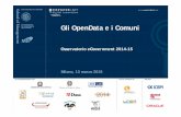 Gli OpenData e i Comuni - d3alc7xa4w7z55.cloudfront.net · Data (OpenData Team) Sì, un responsabile del coordinamento e del controllo degli OpenData (Data Manager) Sì, un referente