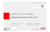 Präsentation 2.Webinar 4.10.2018 Roth+WKOÖ wko€¦ · USP –Unique Selling Proposition (Unique SellingPoint) USP = Alleinstellungsmerkmal •Der einzigartige, deutliche Unterschied