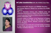 Dr Latha Anandakrishna MDS, PhD, PGDMLE, Faimer Fellowisppd.org.in/images/Pedo_Pdf/2.Dr Latha Anandkrishna.pdf · Dr Latha Anandakrishna MDS, PhD, PGDMLE, Faimer Fellow • Alumnus