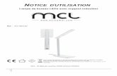 NOTICE DUTILISATIONmclboutique.kalanda.info/mcl_images/manuels/ACC-IND_LED.pdf · Devices with built-in wireless charging receiver (Samsung S6,Nokia 1520, LG, Nexus 5) 2. Devices