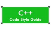 C++ - msu.ruО стилях кодирования в С++ • Google C++ Style Guide • GNU Coding Standards • Linux Kernel Coding Style • Mozilla Coding Style Guide Порядок