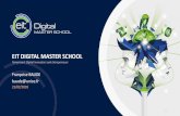 EIT DIGITAL MASTER SCHOOL - unice.frbaude/EIT-Masters-Polytech.pdf · 2018-03-21 · It stimulates the entrepreneurial mindset and you will learn to put business development activities