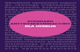 AUT STANDARD ANTYDYSKRYMINACYJNYbadania-media.up.krakow.pl/images/aktualnosci/STANDARD... · Edukacja antydyskryminacyjna w programach dydaktycznych Uczelni. Opracowanie narzędzi