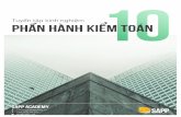 VietAnh Ebook 10-phan-hanh-KT Final Ebook tap 10 phan hanh kiem toan co ban... · Page | 9 I. Kiểm Toán Phần Hành Tiền Tiền và tương đương tiền là một trong những