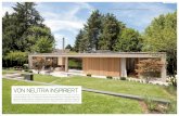 Von nEUTRA InspIRIERT - WANNERPARTNER ARCHITEKTEN · 2019-03-10 · Von nEUTRA InspIRIERT Für den österreichischen Architekten Richard neutra war «ein richtig entworfenes Haus