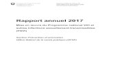 Rapport annuel 2017 - Federal Council · Fast-track the end of AIDS in the EU - practical evidence-based interventions - HIV Confer-ence organised in collaboration with the ECDC -