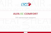 ALFA EC COMFORT - SUPERVENT€¦ · 2. Электрический нагреватель - 2-а термостата безопасности (автоматический, мануальный)