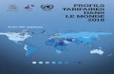 PROFILS TARIFAIRES DANS LE MONDE 2018 · 2018-12-19 · Profils tarifaires dans le monde 2018 Télécharger les données: Avant-propos Les Profils tarifaires dans le monde sont une