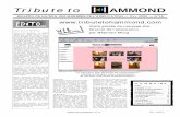 Tribute to AMMONDorganplus.com/bulletin tth/TTH15.pdf · 2013-04-26 · Emu, Oberheim-Viscount, Fatar (les pédaliers Midi), Lag (mon coup de cœur pour piloter un expandeur Hammond