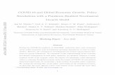 COVID-19 and Global Economic Growth: Policy Simulations with a … · 2020-06-16 · COVID-19 and Global Economic Growth: Policy Simulations with a Pandemic-Enabled Neoclassical Growth